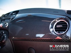 FIAT 500 Custom Dashboard - Carbon Fiber - LHD - Pre 2016 FIAT 500 Custom Dashboard - Carbon Fiber - LHD - Pre 2016